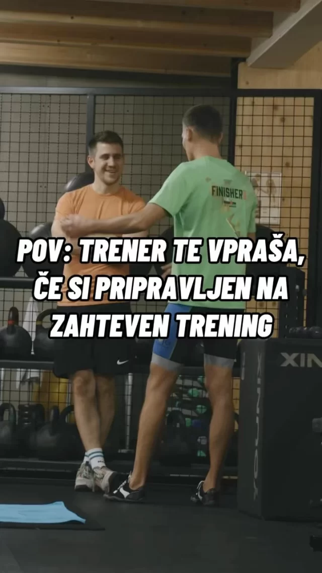 Vprašanje na katerega si trener odgovori kar sam 😂